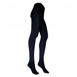 Bamboo sparkle tights for women Black