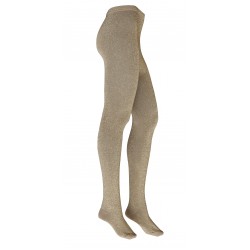 Sparkle tights for women Gold