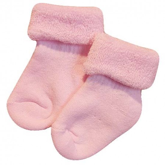 Warm plush socks Light pink