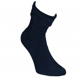 Warm plush socks Dark blue
