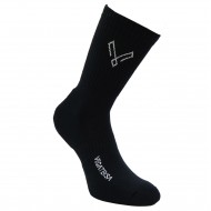 Sportinės juodos kojinės pliušiniu padu Vegateksa