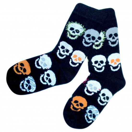 Black socks Skulls