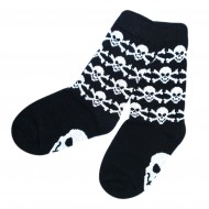 Black socks Small skulls