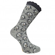 Grey socks little Birds