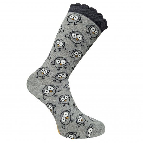 Grey socks little Birds