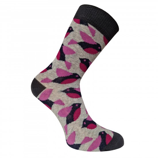 Grey socks Birds