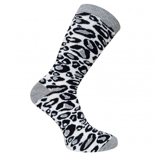 Multicolored socks Leopard spots