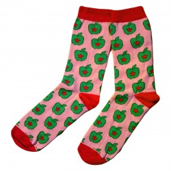 Multicolored socks Apples