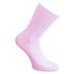 Light pink socks Cable