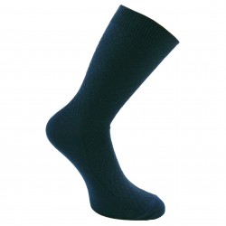 Dark blue socks Honeycomb cables