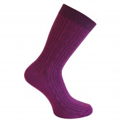 Violetinės kojinės Pynės