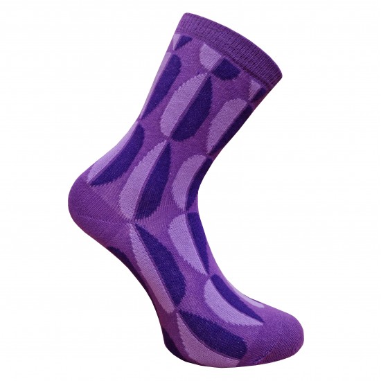 Violetinės kojinės Lašeliai