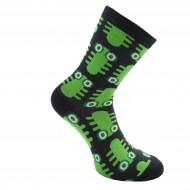 Green socks Worm