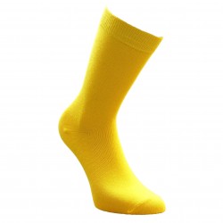 Yellow plain socks Sun