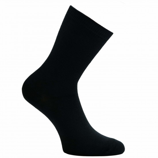 Black plain socks