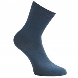 Blue plain socks Dusty blue