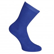 Blue plain socks Cornflower