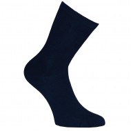 Blue plain socks Dark blue