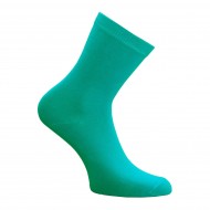 Blue plain socks Dark turquoise