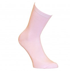 Pink plain socks Light pink