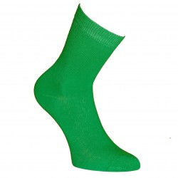 Žalios vienspalvės kojinės Obuolys