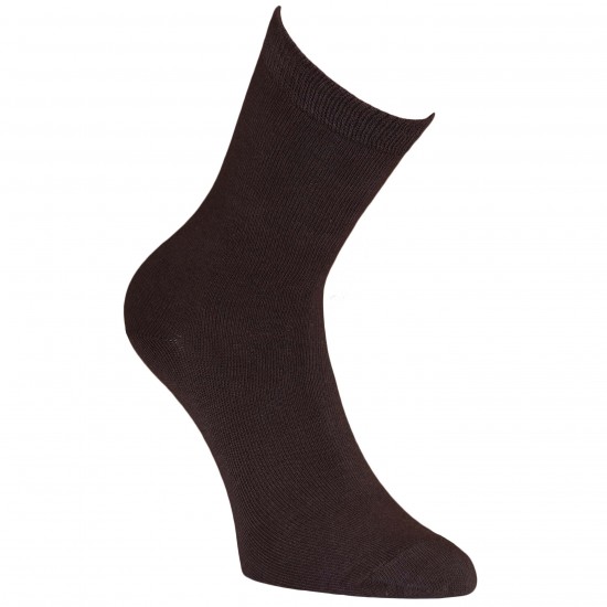 Bamboo socks for womens Chocolate