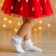 Fancy white socks for kids Lace