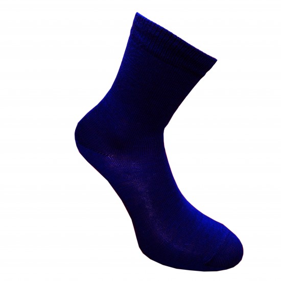 Warm thin 50% Merino wool socks Dark blue (Ink)