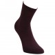 Non-slip warm thin wool socks Dark bordeaux