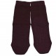 Non-slip warm thin wool socks Dark bordeaux