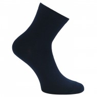 Non-slip warm thin wool socks Dark blue