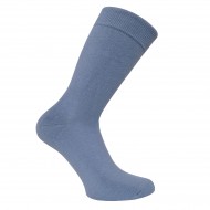 Very soft Extra fine 85% Merino wool socks Dusty blue