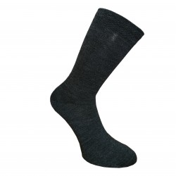 Very soft Extra fine 85% Merino wool socks Dark grey melange
