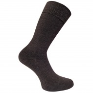 Very soft Ultrafine Merino wool socks Dark brown