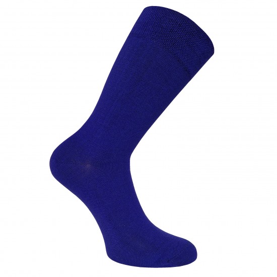 Very soft Ultrafine Merino wool socks Royal blue