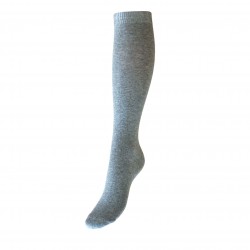 Light grey plain knee high socks 