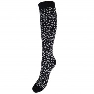 Juodos kojinės iki kelių Leopardo dėmės