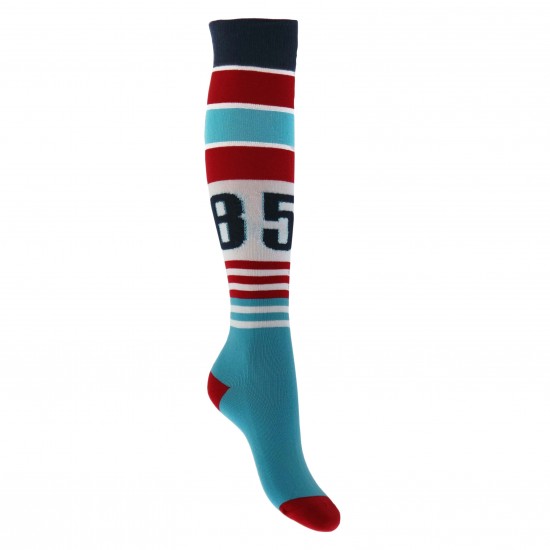 Multicolored knee high socks Number 585