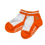 Sneaker socks for sport and leisure orange Sport