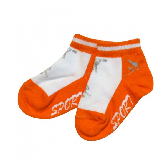 Sneaker socks for sport and leisure orange Sport