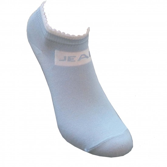 Sneaker socks for sport and leisure light blue Jeans