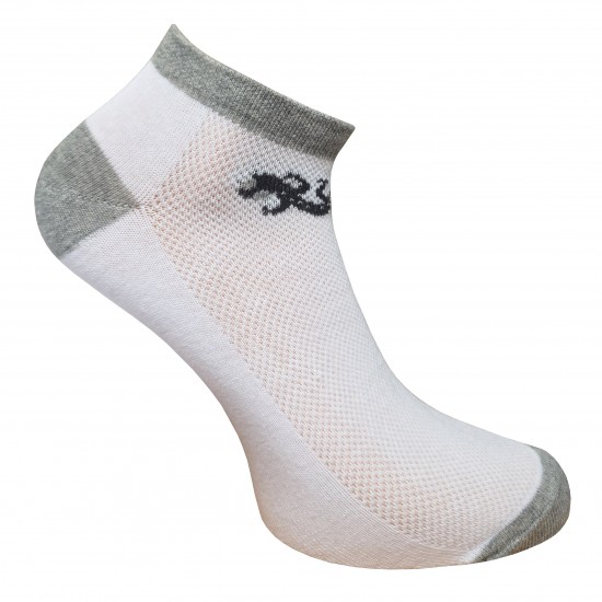 Sneaker socks for sport and leisure white Lizard