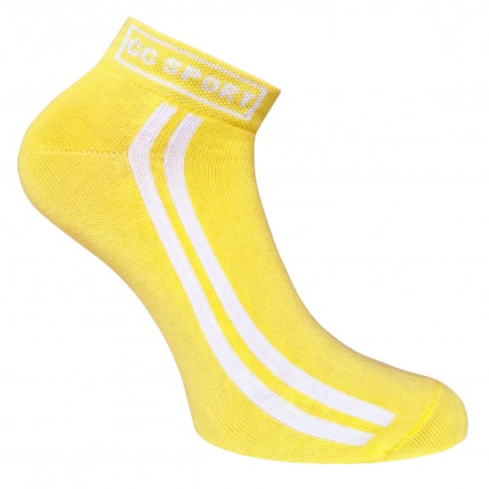 Sneaker socks for sport and leisure yellow CG Sport