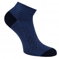 Sneaker socks for sport and leisure blue Diamonds