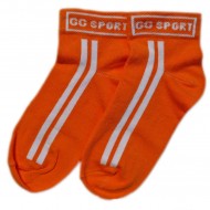 Sneaker socks for sport and leisure orange CG Sport