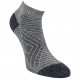 Sneaker socks for sport and leisure grey Diamonds