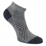 Sneaker socks for sport and leisure grey Diamonds