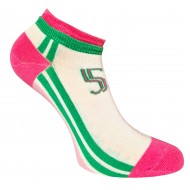 Sneaker socks for sport and leisure pink Numbers