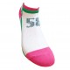Sneaker socks for sport and leisure pink Numbers