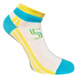 Sneaker socks for sport and leisure turquoise Numbers